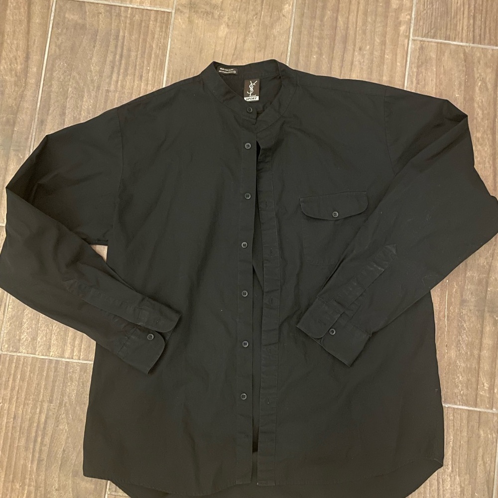 Yves Saint Laurent Classic Black Shirt